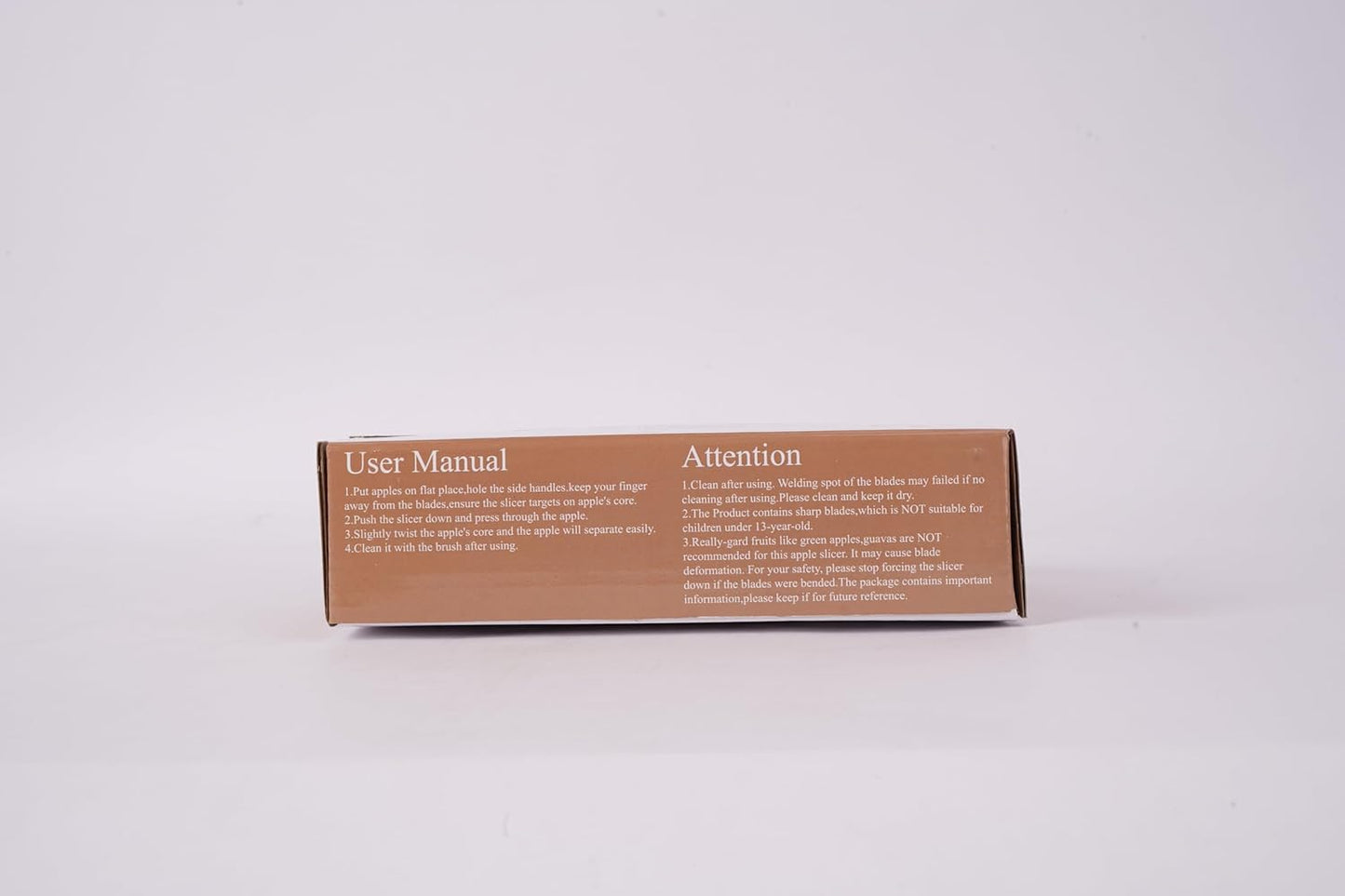 Apple Slicer Upgraded Version 12-Blade Extra Large Apples Corer, Stainless Steel Ultra-Sharp Fruit Cutter, Pitter, Divider for Up to 4 Inches (Update)