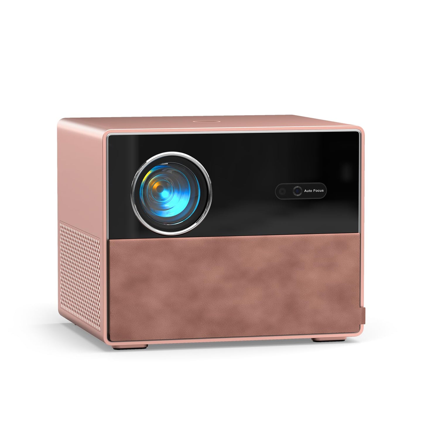 Mini Projector, VOPLLS 1080P Full HD Supported Video Projector, Portable Outdoor Home Theater Movie Projector, 50% Zoom, Compatible with HDMI, USB, AV, Smartphone/Tablet/Laptop (Small Projector)