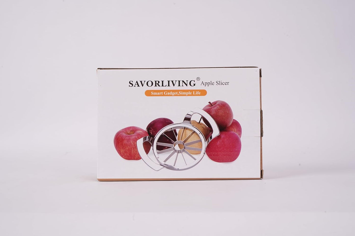 Apple Slicer Upgraded Version 12-Blade Extra Large Apples Corer, Stainless Steel Ultra-Sharp Fruit Cutter, Pitter, Divider for Up to 4 Inches (Update)