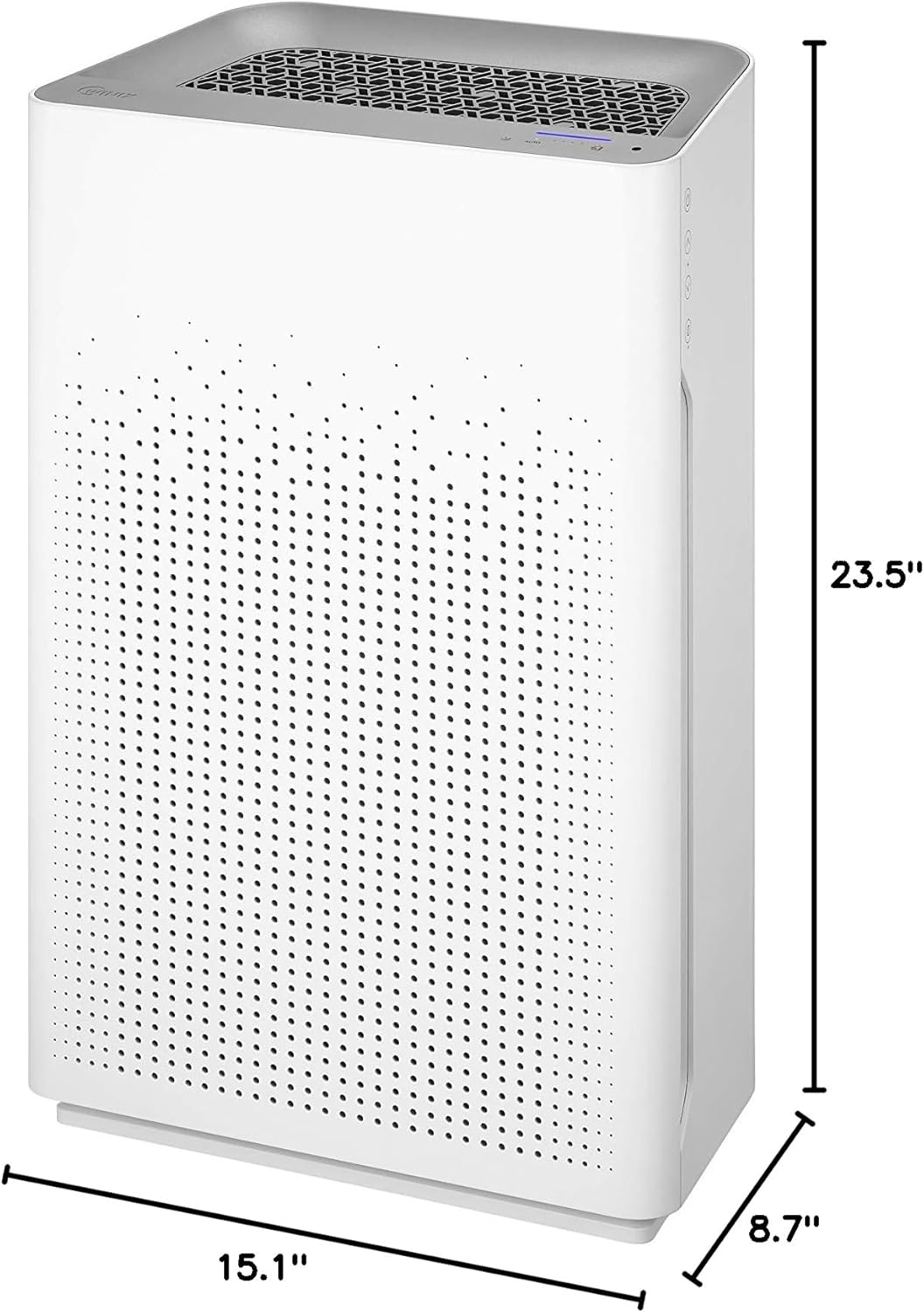 WINIX AM90 Air Purifier for Home Large Room Up to 1740 Ft² in 1 Hr With Air Quality Monitor, True HEPA, Carbon Filter and Auto Mode, Captures Pet Allergies, Smoke, Dust