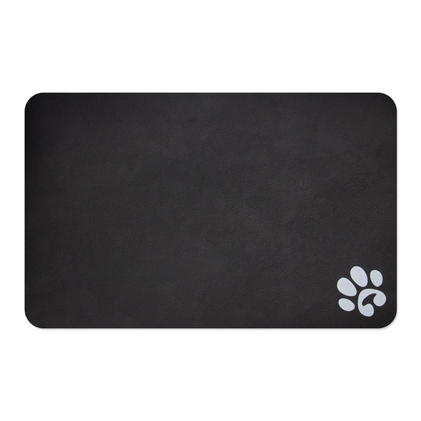 YCT Cat Pet Food Mat, Cat Feeding Mat, Non-Slip Bottom Absorbent Pet Mat, Quick Dry Dog Cat & Dog Food Mat, Pet Supplies Mat, 11.8"x18.1" Beige