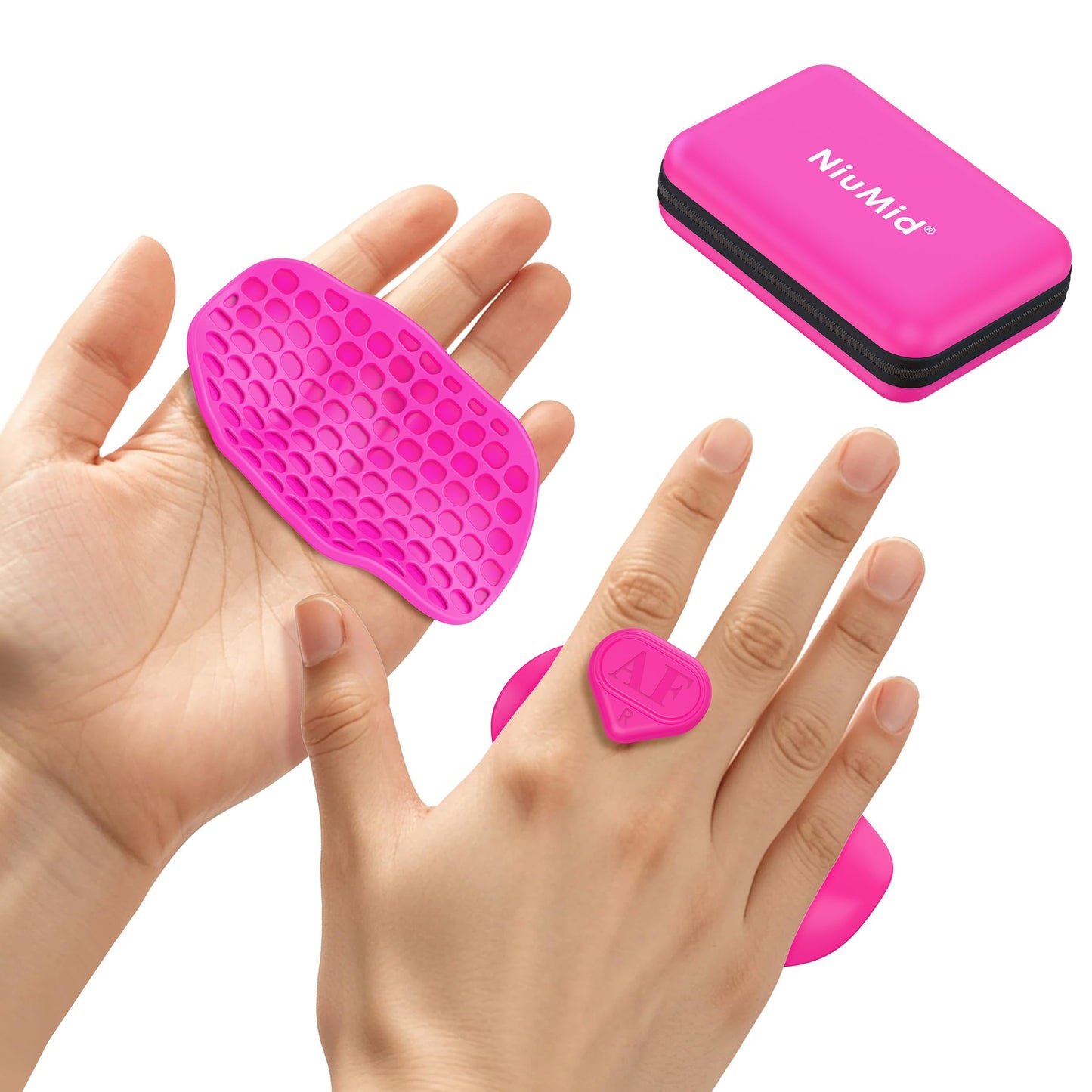 2nd Gen Enlarged Anti-Slip Workout Grips - Ergonomic Hand Protector Gloves for Weight Lifting, Pull-Ups, Gym Training and Exercise, for Men and Women