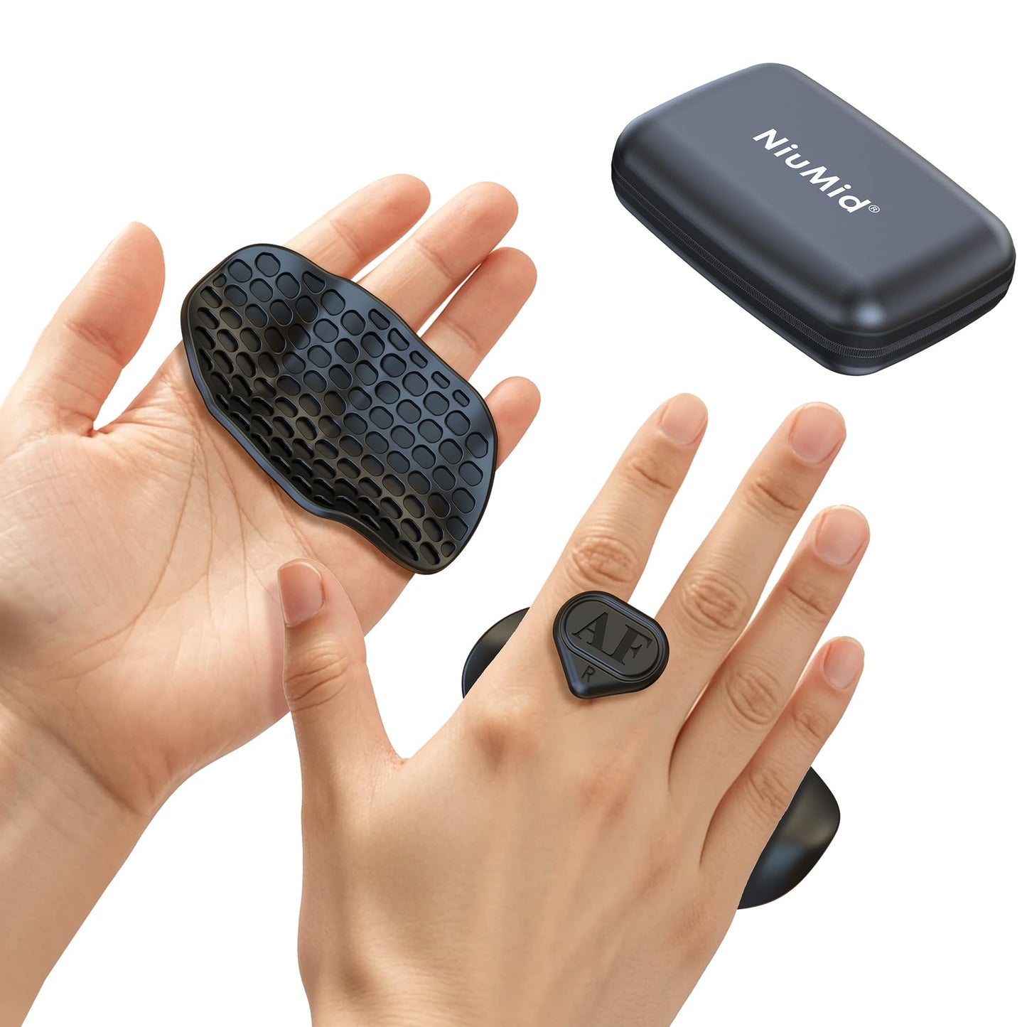 2nd Gen Enlarged Anti-Slip Workout Grips - Ergonomic Hand Protector Gloves for Weight Lifting, Pull-Ups, Gym Training and Exercise, for Men and Women