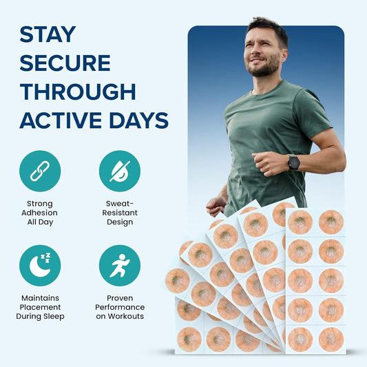 Performance Nose Tabs – 60 Count (30 Days) – Premium Skin-Friendly Adhesive for Secure, Comfortable All-Day Hold
