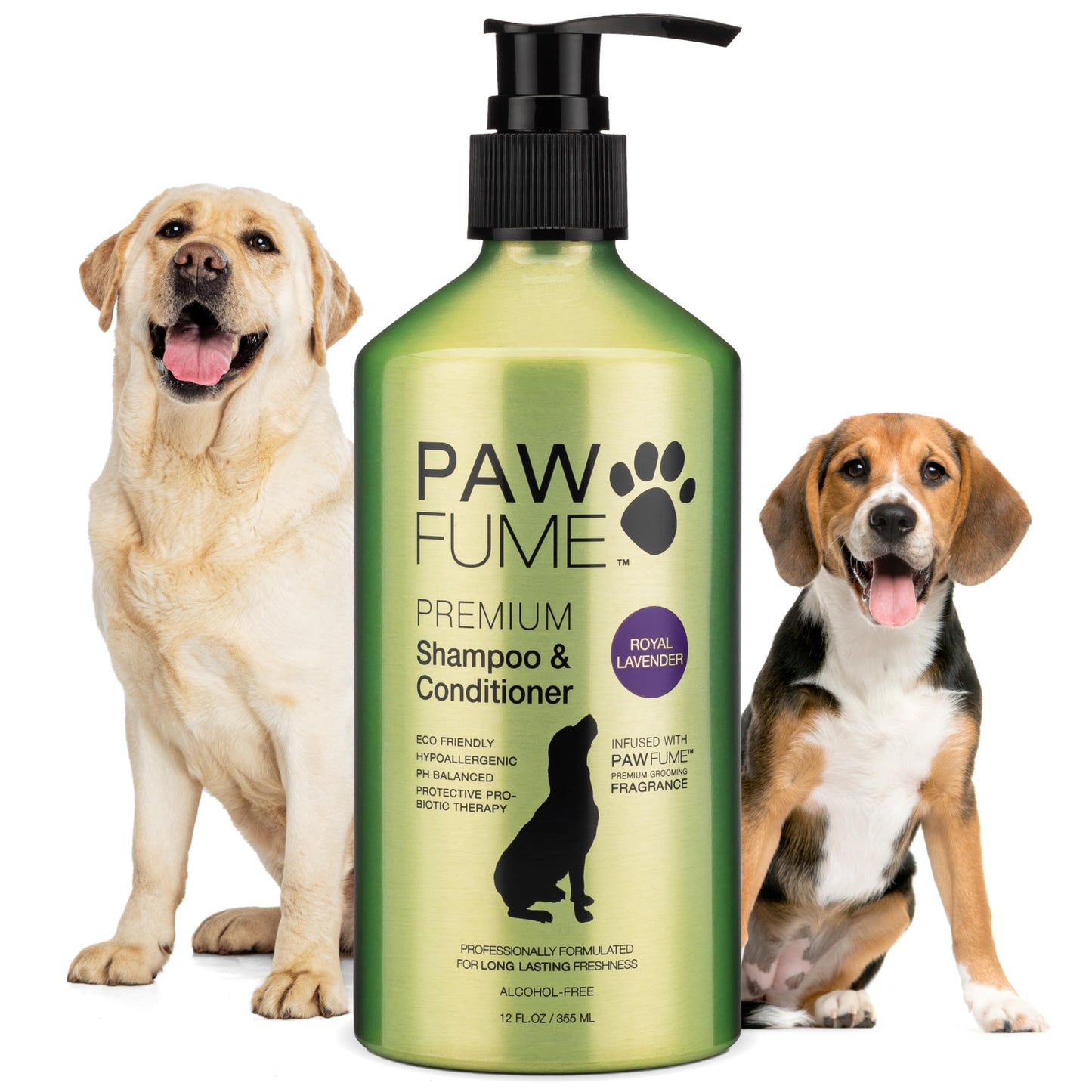 Pawfume Skin & Coat Moisturizing Spray Dog Lotion for Dry Skin – Dog Conditioner Spray for Dog Skin – Dog Leave in Conditioner Spray for Dog Dry Skin & Dog Itch Relief - Conditioner for Dogs Itch