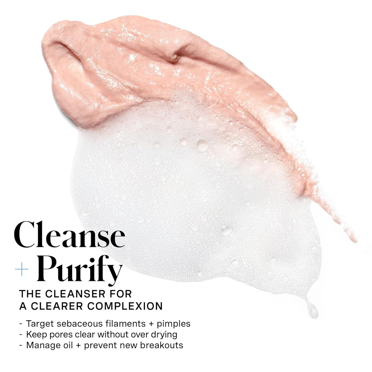 Kate Somerville EradiKate 3% Sulfur Daily Foaming Cleanser Acne Treatment – Clinically Formulated Medicated Face Wash Balances Skin and Cleans Pores, 4 Fl Oz
