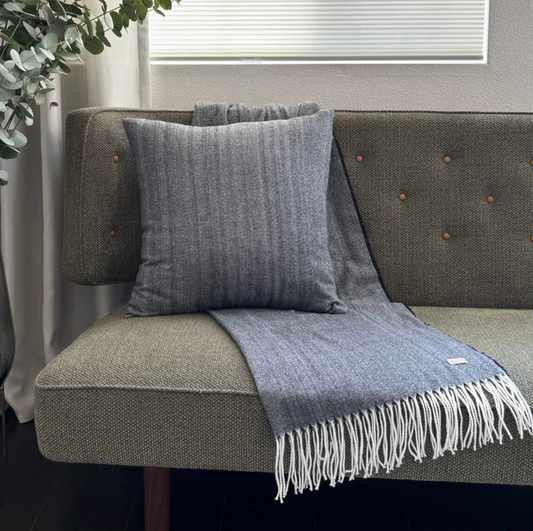 Humble Hilo Pinstripe Herringbone Decorative Throw Pillows