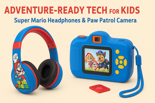 Adventure Tech for Kids: Super Mario Headphones & Paw Patrol Camera
