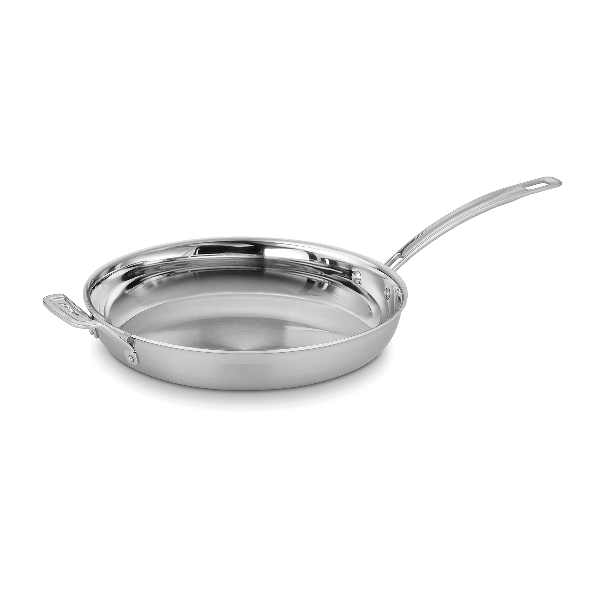 Cuisinart MultiClad Pro 12" w/Helper Handle Skillet, Inch, Non Stick Stainless Steel