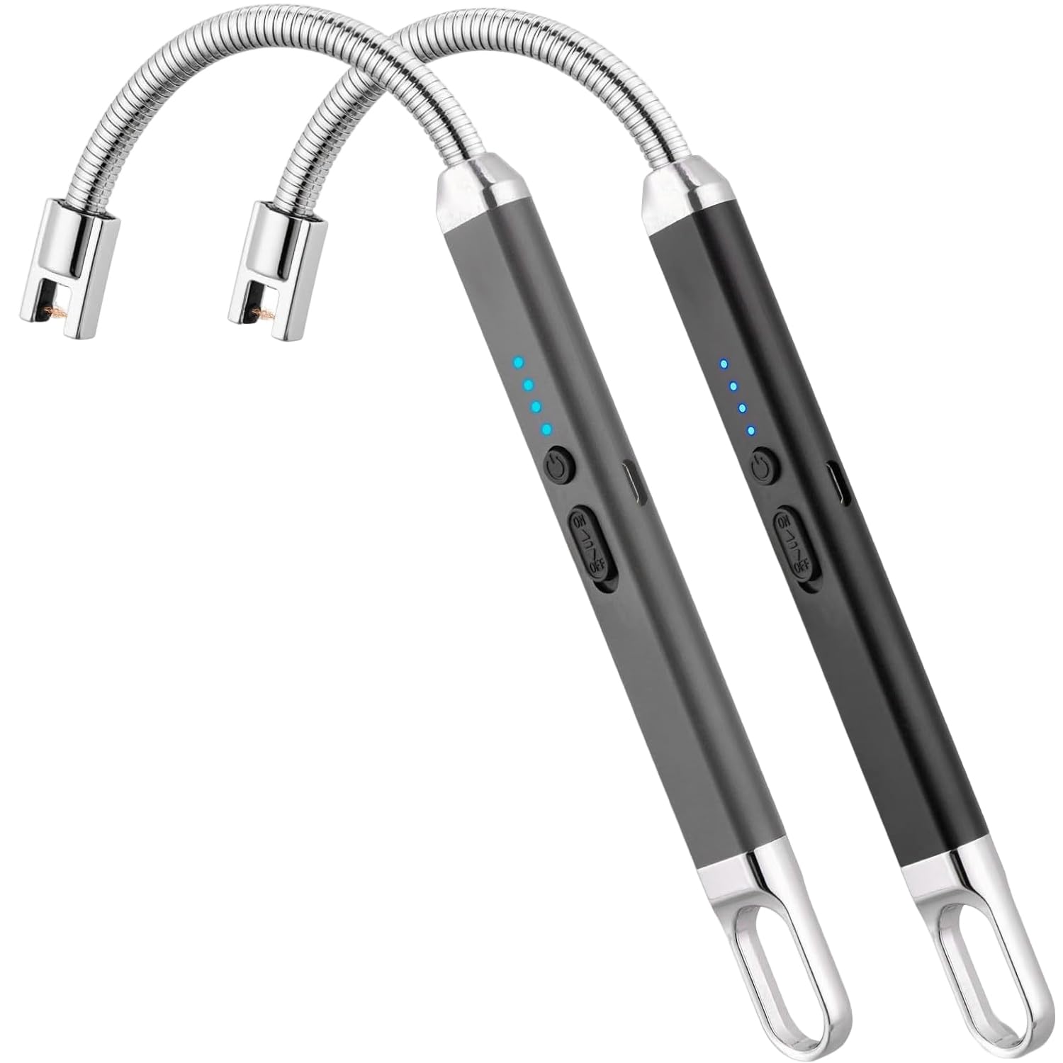 MEIRUBY Electric Candle Lighter, Valentine's Day Gifts for Women Mom Men Wife, USB Arc Rechargeable Windproof Long Lighter for Candle BBQ Birthday Housewarming Gift Idals