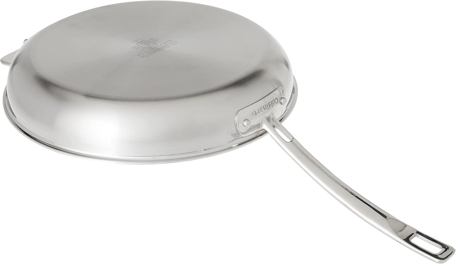 Cuisinart MultiClad Pro 12" w/Helper Handle Skillet, Inch, Non Stick Stainless Steel