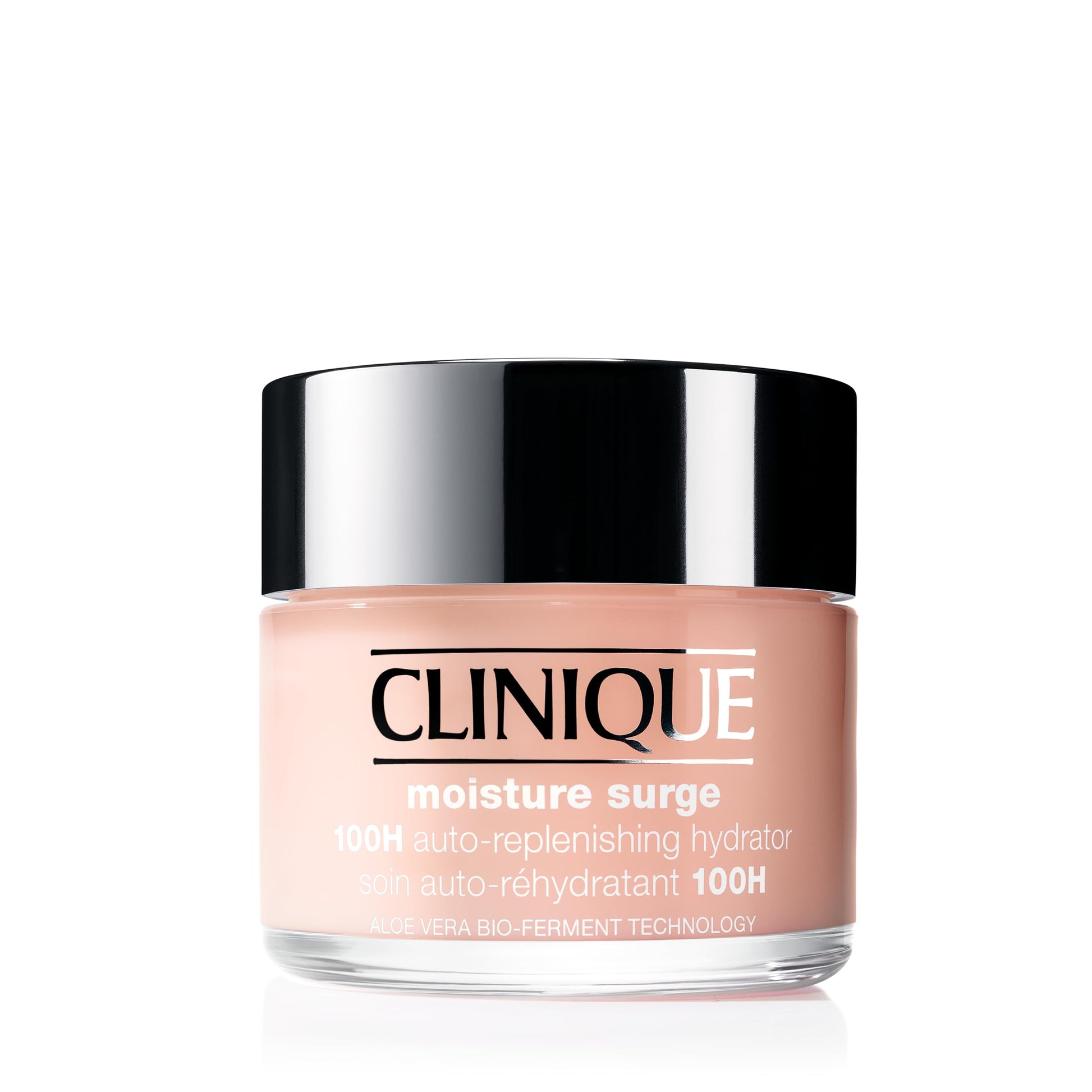 Clinique Moisture Surge 100H Auto-Replenishing Hydrator Oil Free Face Moisturizer | With Hyaluronic Acid, Aloe Bioferment and Vitamins C + E | For All Skin Types | Hydrating + Moisturizing