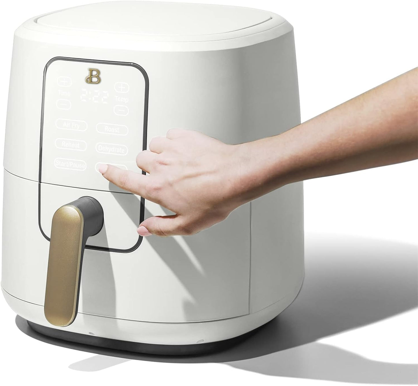Quart Touchscreen Air Fryer, White Icing by Drew Barrymore