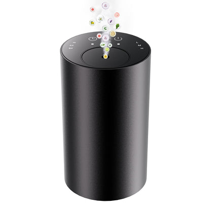 Waterless Essential Oil Diffuser, Portable Aromatherapy Diffuser, Mini Scent Machine, Battery Operated, 1/4/8-Hour Timer, 20ml Capacity, 3 Mist Levels for Home, Car, Room Office.No Included Oil(2pcs)