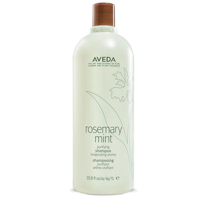 Aveda Rosemary Mint Purifying Shampoo | Clarifying Shampoo | Adds Shine | for Normal to Oily Hair, Fine to Medium Hair Types | 97% Naturally Derived*
