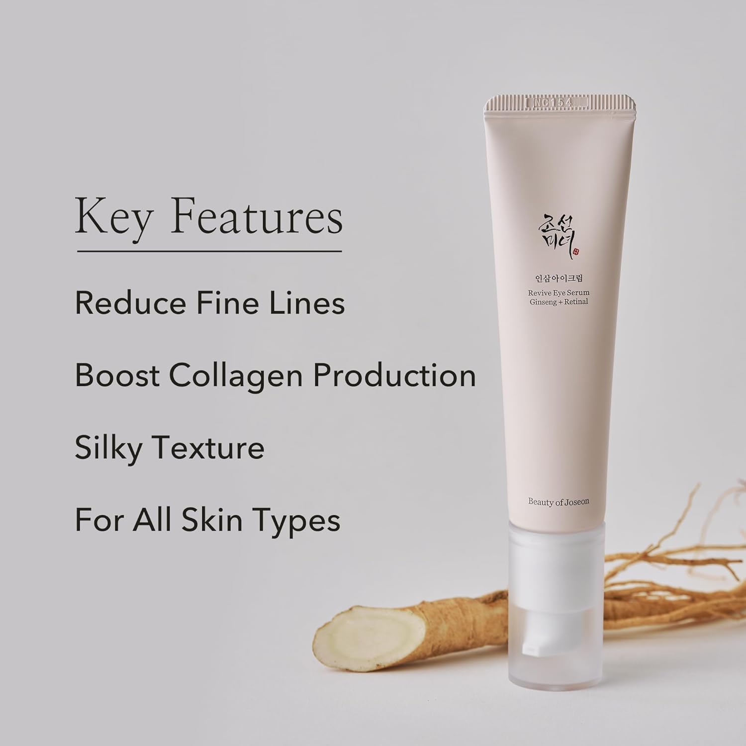 Beauty of Joseon Revive Eye Serum with Retinal Niacinamide Peptide for Face Under Eyes Wrinkles Dark Circles Moisturizer Cream Korean Skincare 30ml, 1 fl.oz * 2pack