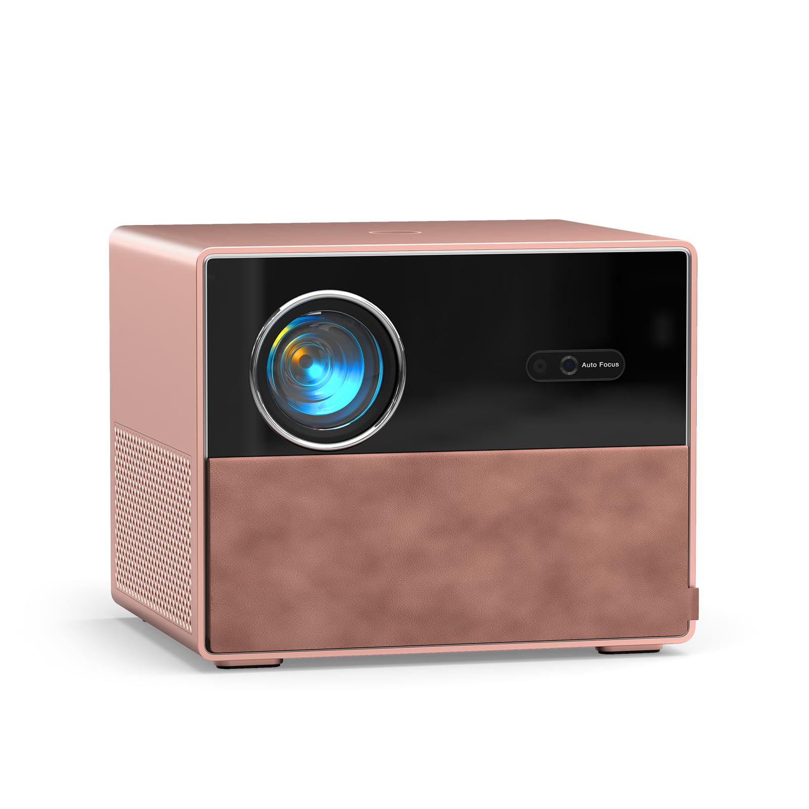 Mini Projector, VOPLLS 1080P Full HD Supported Video Projector, Portable Outdoor Home Theater Movie Projector, 50% Zoom, Compatible with HDMI, USB, AV, Smartphone/Tablet/Laptop (Small Projector)