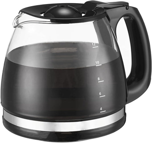 12-Cup Coffee Pot replacement Carafe Compatible with Black and Decker Coffee Maker Many Models CM1160B, CM1160W