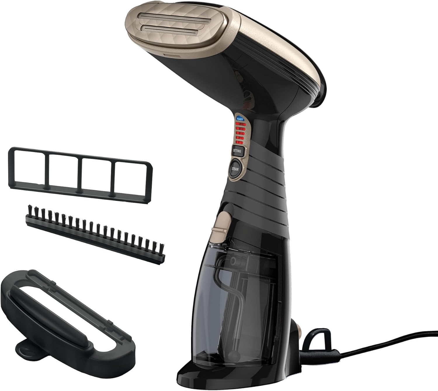 Conair Handheld Garment Steamer for Clothes, Turbo ExtremeSteam 1875W Fabric Steamer, Portable Handheld Design, Strong Penetrating Steam, Amazon Exclusive, Black