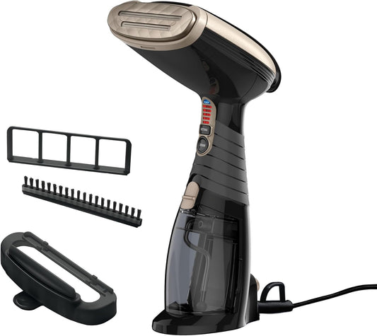 Conair Handheld Garment Steamer for Clothes, Turbo ExtremeSteam 1875W Fabric Steamer, Portable Handheld Design, Strong Penetrating Steam, Amazon Exclusive, Black