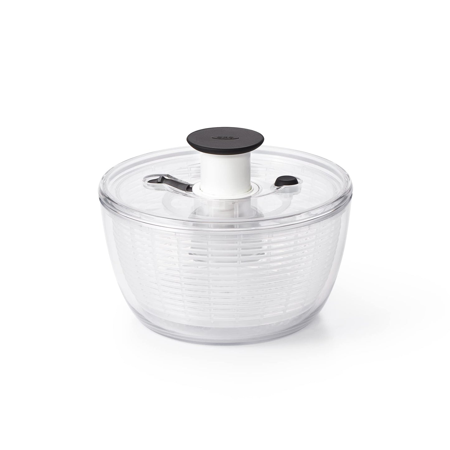 OXO Good Grips Salad Spinner | Lettuce Spinner | Fruit Washer | Fruit Washing Bowl with Strainer | Vegetable Cleaner | Salad Cleaner | Lettuce Washer | 6.22 Quart Capacity