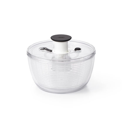 OXO Good Grips Salad Spinner | Lettuce Spinner | Fruit Washer | Fruit Washing Bowl with Strainer | Vegetable Cleaner | Salad Cleaner | Lettuce Washer | 6.22 Quart Capacity