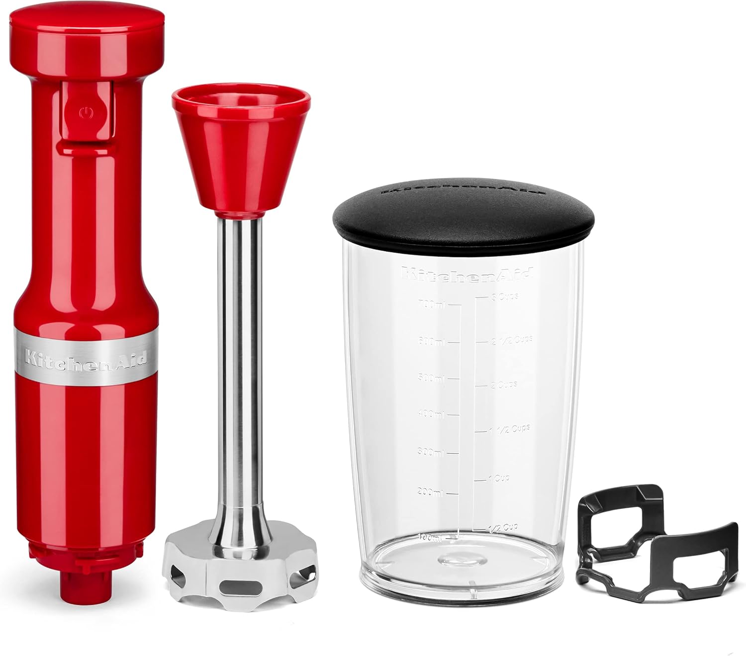 KitchenAid Variable Speed Corded Hand Blender KHBV53, Empire Red