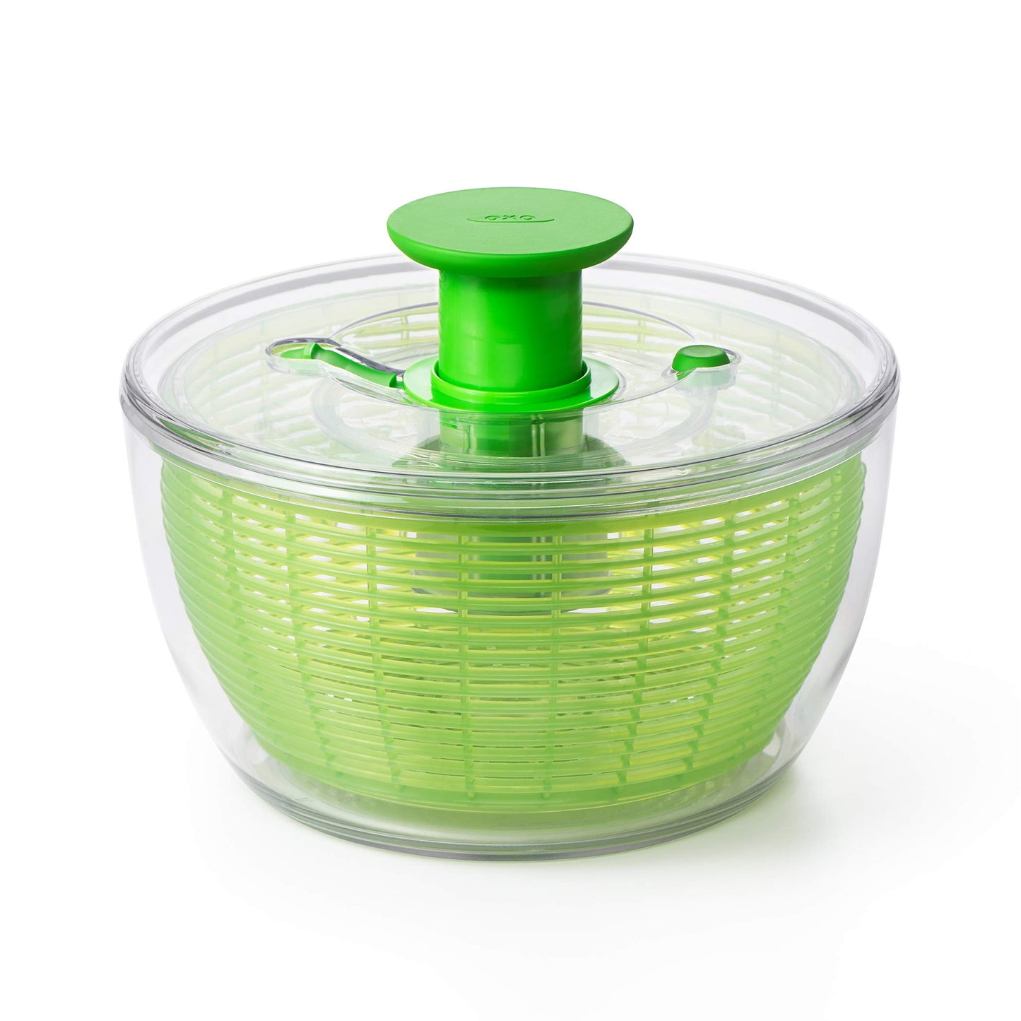 OXO Good Grips Salad Spinner | Lettuce Spinner | Fruit Washer | Fruit Washing Bowl with Strainer | Vegetable Cleaner | Salad Cleaner | Lettuce Washer | 6.22 Quart Capacity