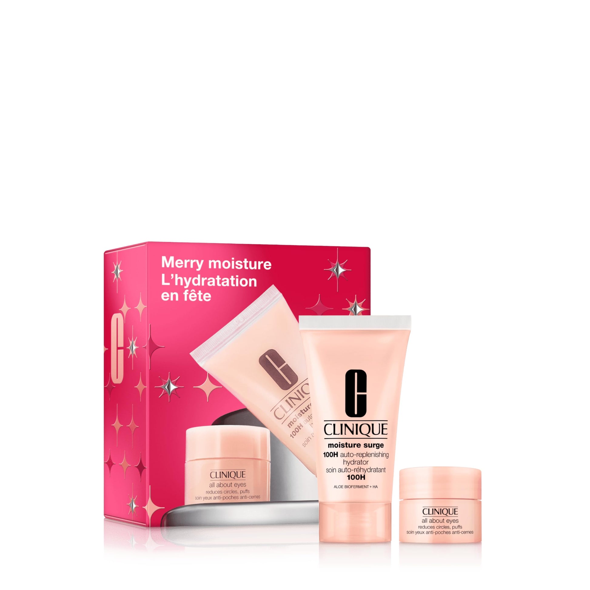 Clinique Moisture Surge 100H Auto-Replenishing Hydrator Oil Free Face Moisturizer | With Hyaluronic Acid, Aloe Bioferment and Vitamins C + E | For All Skin Types | Hydrating + Moisturizing