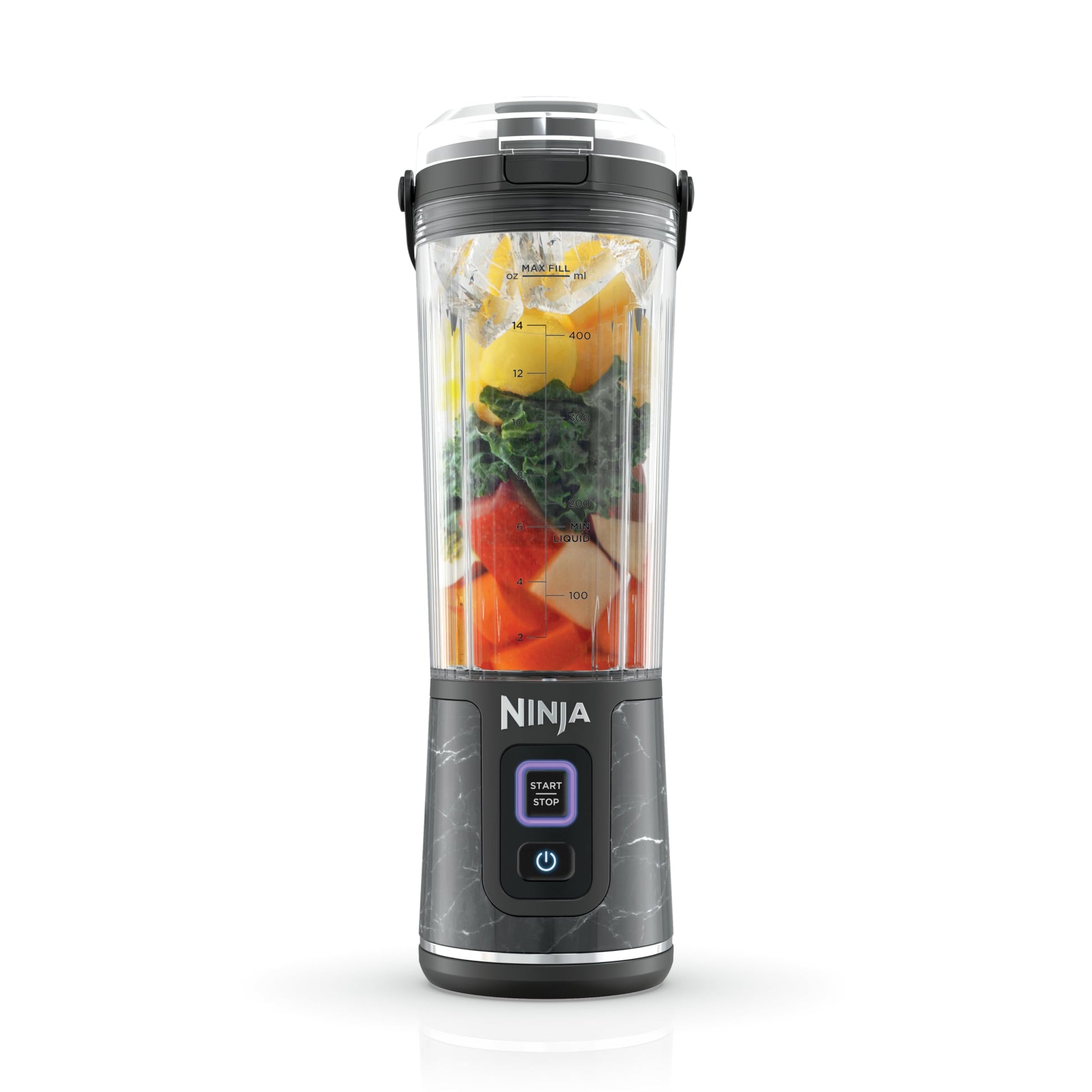 Ninja BC151EM Blast Portable Blender, Cordless, 18oz. Vessel, Personal Blender-for Shakes & Smoothies, BPA Free, Leakproof-Lid & Sip Spout, USB-C Rechargeable, Dishwasher Safe Parts, Forest Green