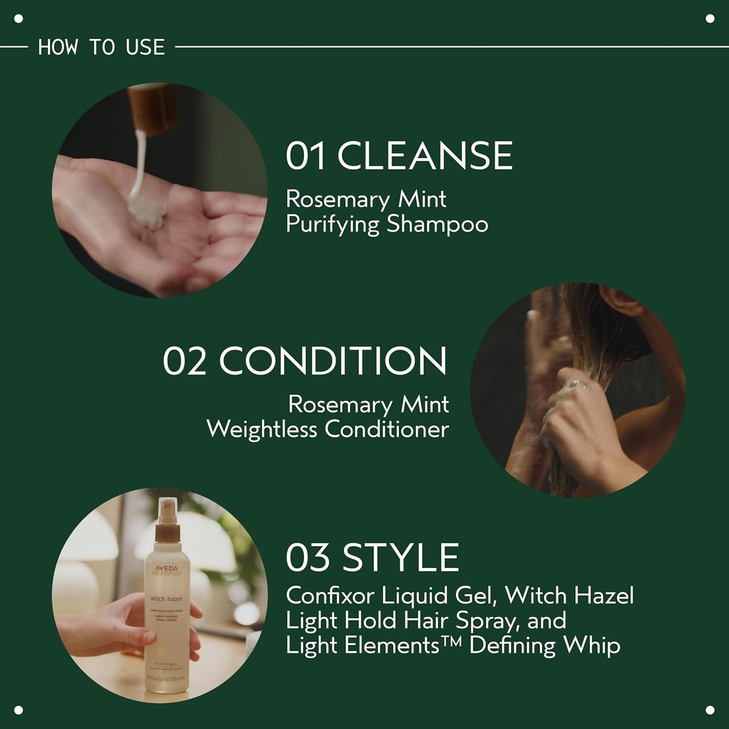 Aveda Rosemary Mint Purifying Shampoo | Clarifying Shampoo | Adds Shine | for Normal to Oily Hair, Fine to Medium Hair Types | 97% Naturally Derived*