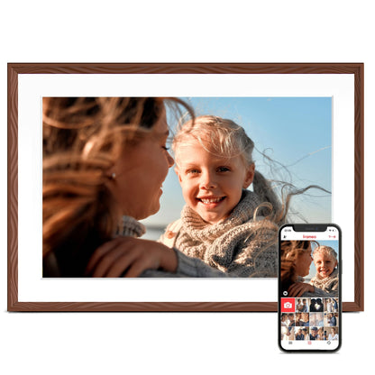 Digital Picture Frame, Frameo WiFi 10.1 Inch 1280*800IPS HD Touch Screen Digital Photo Frame, 16GB Memory, Auto-Rotate, Share Picture Video, Birthday Gifts for Women, Gifts for Mom, Dad, Wedding Gifts