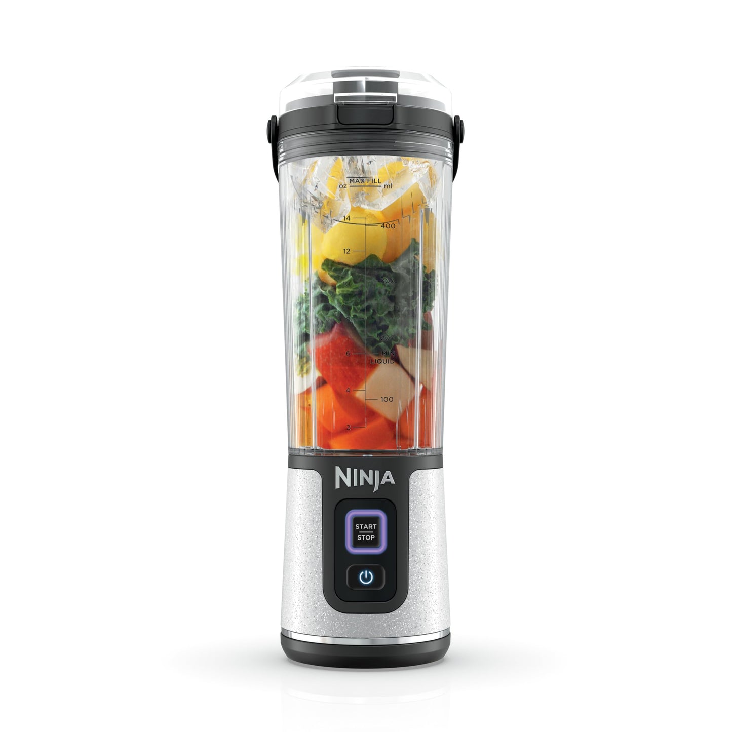 Ninja BC151EM Blast Portable Blender, Cordless, 18oz. Vessel, Personal Blender-for Shakes & Smoothies, BPA Free, Leakproof-Lid & Sip Spout, USB-C Rechargeable, Dishwasher Safe Parts, Forest Green
