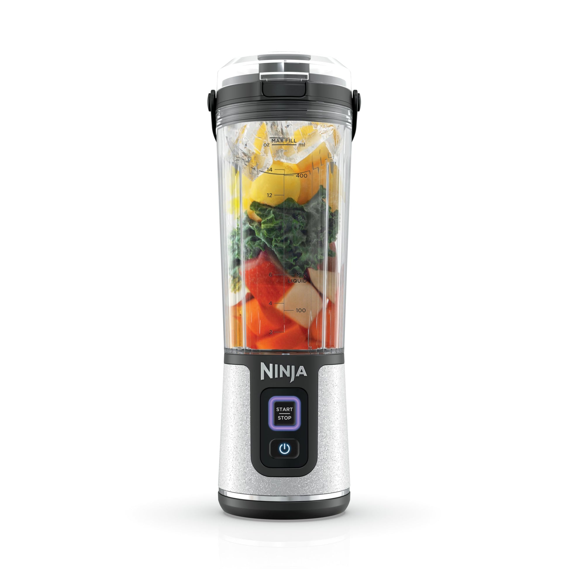 Ninja BC151EM Blast Portable Blender, Cordless, 18oz. Vessel, Personal Blender-for Shakes & Smoothies, BPA Free, Leakproof-Lid & Sip Spout, USB-C Rechargeable, Dishwasher Safe Parts, Forest Green
