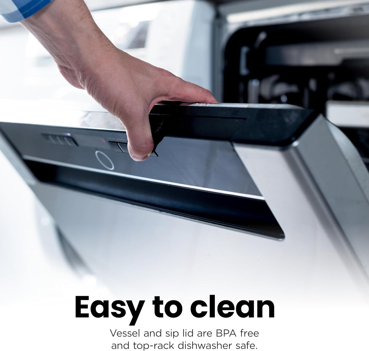 Ninja BC151EM Blast Portable Blender, Cordless, 18oz. Vessel, Personal Blender-for Shakes & Smoothies, BPA Free, Leakproof-Lid & Sip Spout, USB-C Rechargeable, Dishwasher Safe Parts, Forest Green