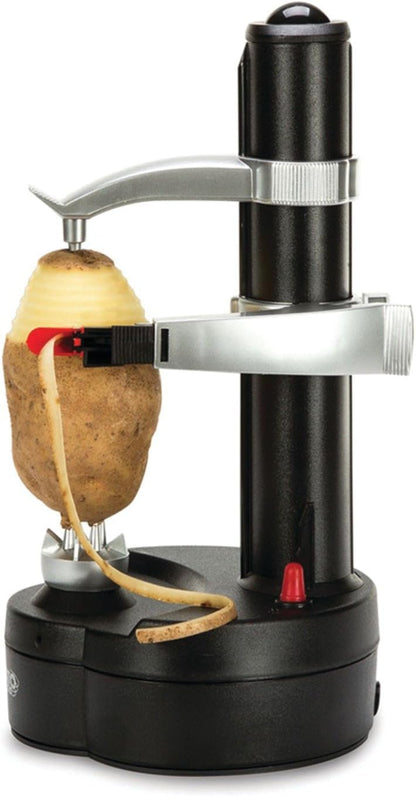 Starfrit Rotato Express Electric Peeler - 2 Spare Blades - Safe & Easy to Use - Effortlessly Peels Vegetables and Fruit