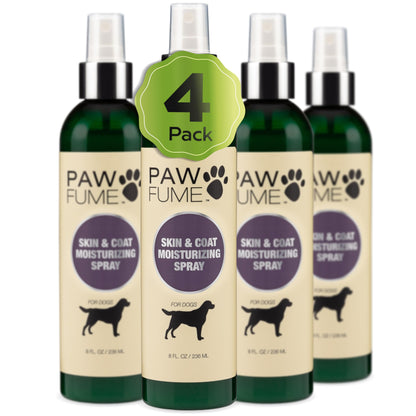 Pawfume Skin & Coat Moisturizing Spray Dog Lotion for Dry Skin – Dog Conditioner Spray for Dog Skin – Dog Leave in Conditioner Spray for Dog Dry Skin & Dog Itch Relief - Conditioner for Dogs Itch