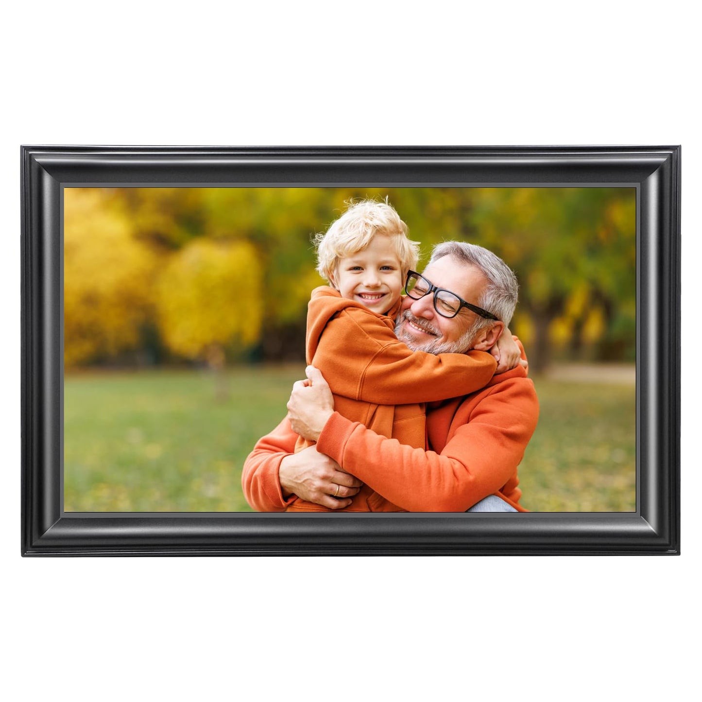 WiFi Digital Picture Frame 10.1 Inch, IPS Touch Screen Smart Cloud Digital Photo Frame with 16GB Storage, Wall Mountable, Auto-Rotate, Share Photos from Anywhere Via App