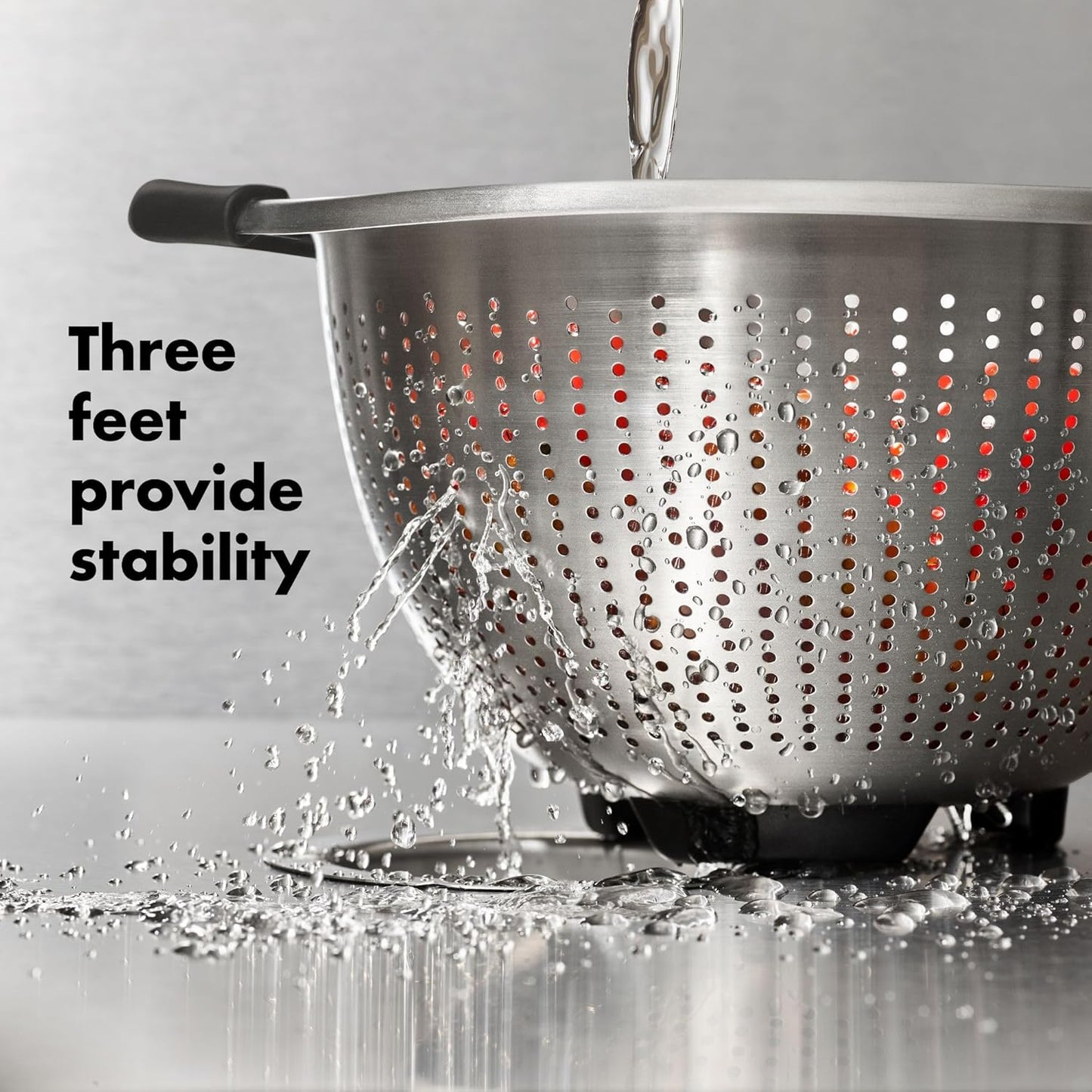 OXO Good Grips Stainless Steel 3 qt./ 2.8L Colander