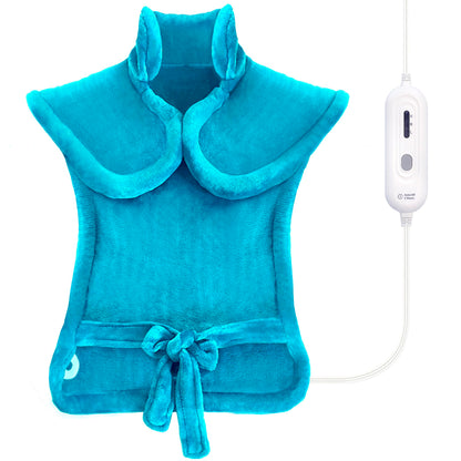 Tefici Heating Pad for Back Pain,Birthday Christmas Gifts for Mom Men,FSA Eligible Items Only List,24'' x33''Fast Heating, Electric Heat Pad, 2H Auto-Off,Neck and Shoulder Heat Pad,ETL Certified,Gray