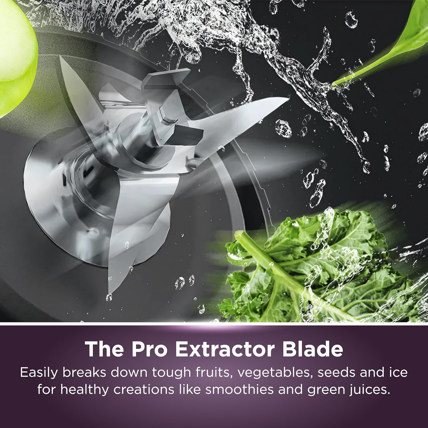 Ninja BN301 Nutri-Blender Plus Compact Personal Blender, 900-Peak-Watt Motor, Frozen Drinks, Smoothies, Sauces & More, (3) 20 oz. To-Go Cups, (2) Spout-Lids (1) Storage-Lid, Dishwasher Safe, Silver