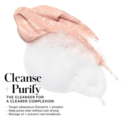 Kate Somerville EradiKate 3% Sulfur Daily Foaming Cleanser Acne Treatment – Clinically Formulated Medicated Face Wash Balances Skin and Cleans Pores, 4 Fl Oz