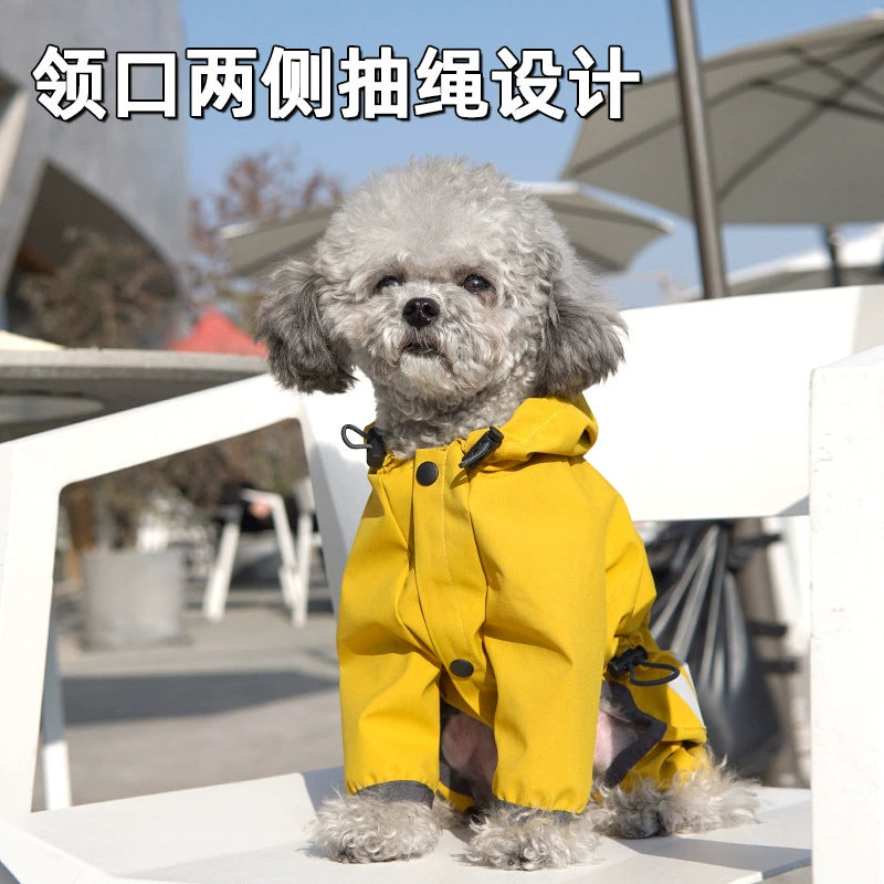 Pet Waterproof Poncho Raincoat