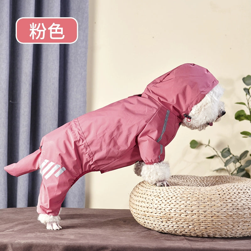 Pet Waterproof Poncho Raincoat