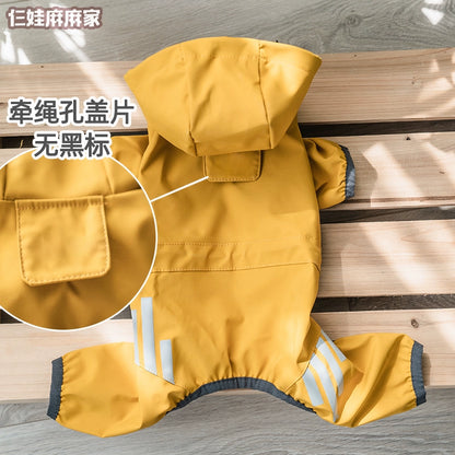 Small Size Waterproof Dog Raincoat