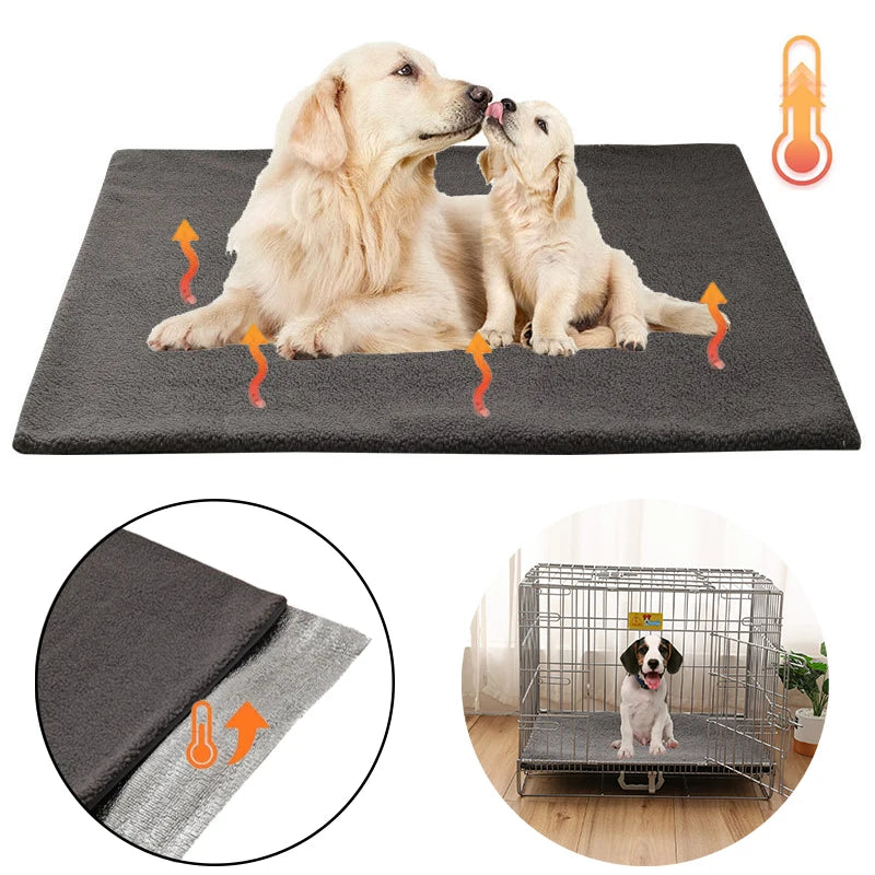 Self Warming Dogs Pad Bed