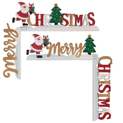 Christmas Door Corner Frame