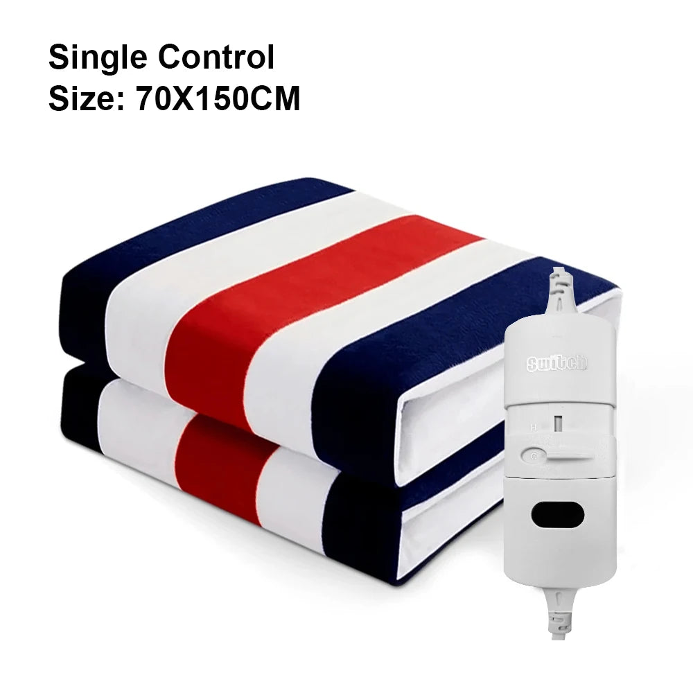 Electric Blanket 220V - Thicker Automatic Thermostat for Cozy Warmth