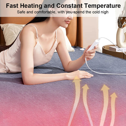 Electric Blanket 220V - Thicker Automatic Thermostat for Cozy Warmth