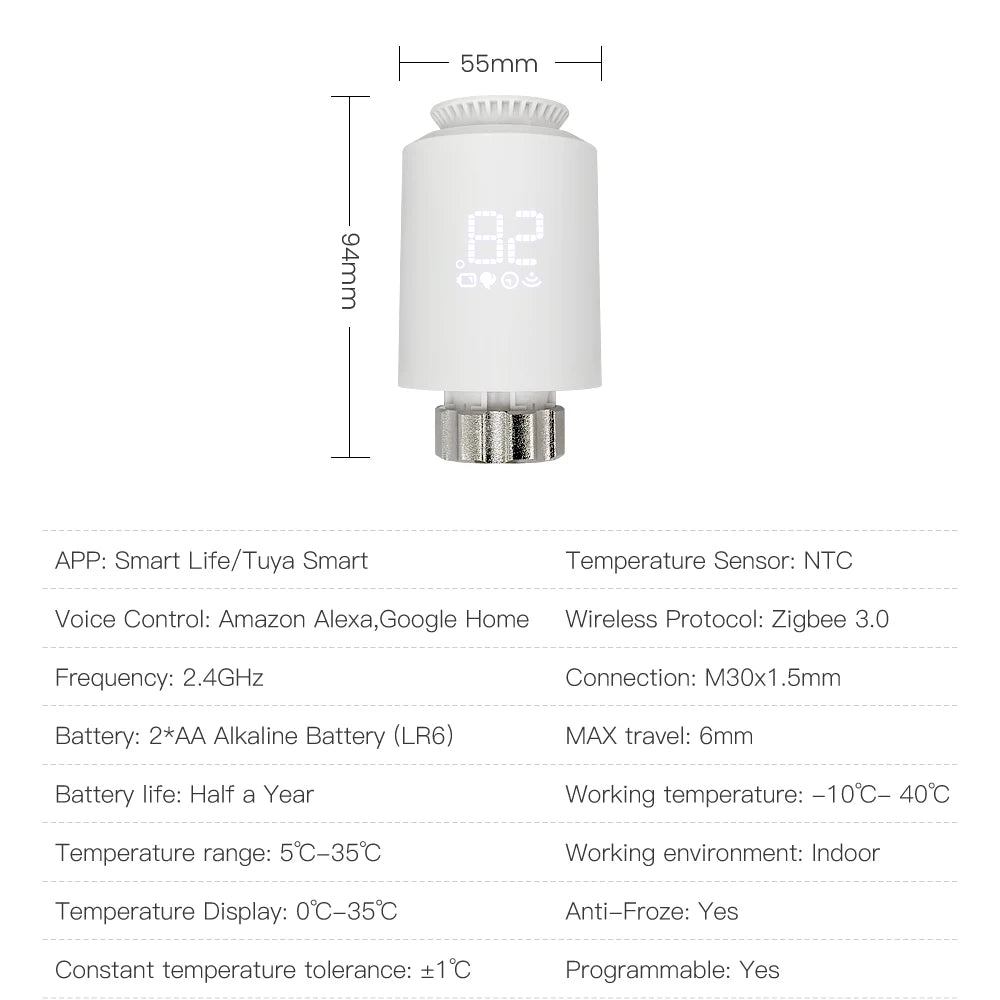 Smart Thermostat Radiator Actuator -